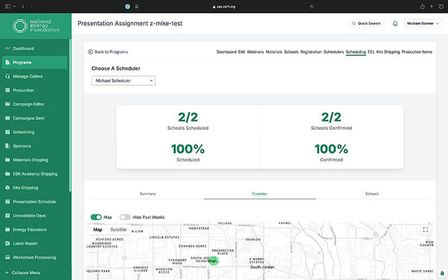 NEF Programs Administration System